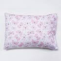 Kradyl Kroft Toddler Pillow with 100% Cotton Removable Cover - 20 X 15 Inches | Children Pillows | Baby Pillows - Pink Butterfly