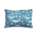Kradyl Kroft Toddler Pillow with 100% Cotton Removable Cover - 20 X 15 Inches | Children Pillows | Baby Pillows - Whale Times