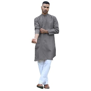 KRAFT INDIA Mens Cotton Kurta Pyjama Set