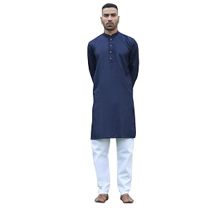KRAFT INDIA Mens Cotton Kurta Pyjama Set