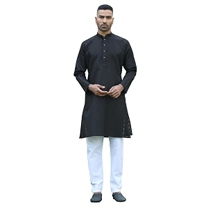 KRAFT INDIA Mens Cotton Kurta Pyjama Set