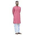 KRAFT INDIA Men39s Cotton Kurta Pyjama Set