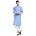 KRAFT INDIA Men Cotton Striped Kurta Pyjama