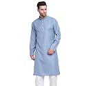 KRAFT INDIA Men Cotton Stripped Kurta ONLY