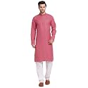 KRAFT INDIA Men Cotton Stripped Kurta ONLY