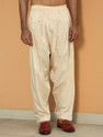 kraft india Silk Blend Solid Patiala
