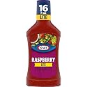 Kraft Lite Vinaigrette, Raspberry, Bottle 16 Fl Oz (Pack of 6)