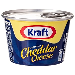 Kraft Processed Cheddar Cheese Tin190g