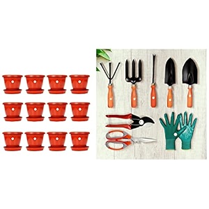kraft seeds 12pcs plastic gamla amp 8 tool kit for garden garden kit for home gardening tools for home gardening pot