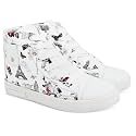 KRAFTER Comfortable Lightweight Flat High Ankle Heel Casual Sneaker Boots for Women's And Girls