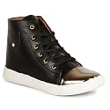 KRAFTER Comfortable Lightweight Flat High Ankle Heel Casual Sneaker Boots for Women's And Girls