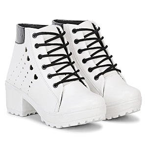 KRAFTER Womens and Girls High Ankle Denim