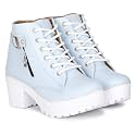 KRAFTER Women39s Tan Buckle Boots Stylish
