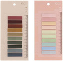 KRAFTMASTERS 2 sheets index sticky tab 400 Sheets 20 Colors Translucent Annotation Tabs, 20 Colors
