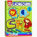 KRAFUN Safari Animal Beginner Lacing Cards Age 3+ | 5 Projects