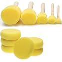 Kraptick Sponge Set : The Perfect Sponge Paint Brush for Your Artistic Journey - Ideal for Stippling, Stenciling, and Acrylic Painting-(MFP486-RE)