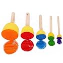 Kraptick Sponge Set : The Perfect Sponge Paint Brush for Your Artistic Journey - Ideal for Stippling, Stenciling, and Acrylic Painting-(MFP194-RE)