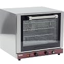 Kratos Commercial Oven, Half Size Countertop Electric Convection Oven with Steam Control, Stainless Steel, 208/240V (29M-059)