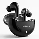 Kratos TW02 Ear Buds Wireless with 60H Playtime, Noise Isolation & Clear Calls, Bluetooth Earbuds with Voice Assistant, Ear Buds with Bluetooth V 5.3 & with Type C Fast Charging, IPX5 TWS Earphones