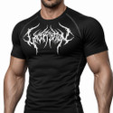Krd Graphic Print Solid Men Round Neck