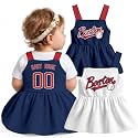 KREDE Baby Girl Clothes Custom Baby Strap Dress with Number Name for Baby Girl Gifts