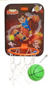 KREDZSTAY Basket Ball kit for Kids Playing Indoor Outdoor Basket Ball Hanging Board with Rubber Ball Sports (Ball May Vary) ( 100% Made in India) (RECIEVERD Any One Pattern) Basketball Basketball