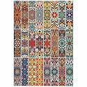 KREEPO Pack of 96, Floral-Mandala Theme Bookmark Paper Gift for Book Enthusiast Readers_k8