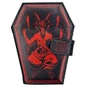 kreepsville 666 Goathead Satanic Sigil Baphomet Coffin Wallet
