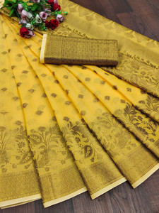 kreniw cotton silk self design blouse material