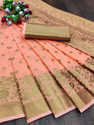 KRENIW Cotton Silk Self Design Blouse Material