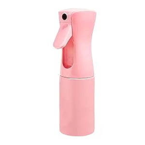 kreshu 200ml plastic water spray bottle with high pressure continuous spray empty water mister for hairstyling plants misting amp skin care ultra fine hair growth expert bottle multi pack of 1