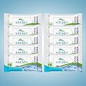 Kressa Aloevera Cucumber Refreshing Wet Wipes | Face Cleansing Wipes | Made with Natural & Viscose Fibre | Hydrating, Paraben & Alcohol Free (Pack of 10)