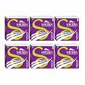 Kressa Tissue Paper Serviettes | Paper Napkins | Table Top Serviettes 2 Ply Pack of 6 (300 Serviettes) 100% Biodegradable