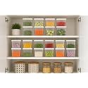 Krevo Fridge Storage Containers 3600ml Pack of
