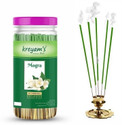 Kreyam's Mogra Agarbatti Dhoop Stick 400 Gms Imegica, Mogara, Pineapple, Royal, Woods Combo 240 Incense Sticks Set (225 Units, Set of 1)