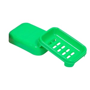covered soap keeping plastic case for bathroom use