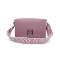 KRIFTY Sling Bag with Geometric Patterned Strap