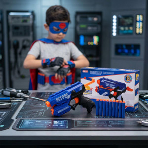 Kriiddaank Blaze Storm Blaster Gun Toy for