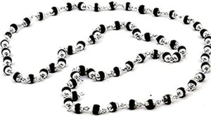 kripa Real Black Mala Natural Tulsi beads