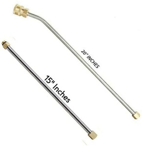 krishak tools 5000psi 20 extension rod 45 degree bend rod with qc adapter  15 straight rod spray gun
