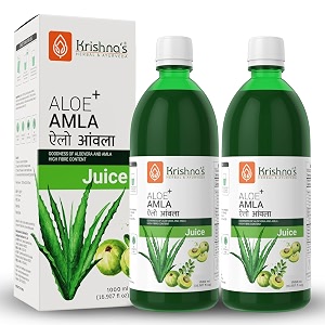 Krishnas Aloe Vera Amla Mix Juice -