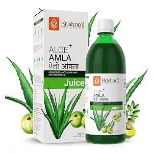 Krishnas Aloe Vera Amla Mix Juice -