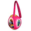 Krishna with Bansuri Printed Gomukhi Japa Mala Bag with Zip Pocket, Cotton Chanting Bag for Mantra Jaap, Tulsi/Rudraksha Mala Storage(Colorful) (Magenta)