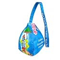 Krishna with Govardhan Parvat Printed Gomukhi Japa Mala Bag with Zip Pocket, Cotton Chanting Bag for Mantra Jaap, Tulsi/Rudraksha Mala Storage(Colorful) (Royal Blue)