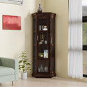 Krishna Wood Decor Solid Sheesham Wood Kitchen Cabinet With Multiple Shelves For Kitchen/ Storage | Solid Wood Kitchen Cabinet