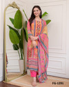 KRISHNAAPPARELS Women Kurta Pant Dupatta Set