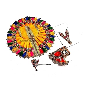 KRISHNAGALLERY1 Laddu Gopal Dress Fancy Full Combo