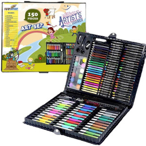 KRISHNIX 150 Pieces Drawing Kit Includes Crayons