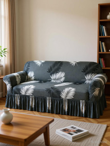 KriShyam Polycotton 3 Seater Sofa Floral Cover