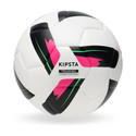 KRISSDIL KIPSTA Size 5 Machine-Stitched Football Training Ball - White Football - Size: 5